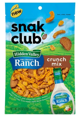 Snak Club Crunch Mix Hidden Valley Ranch 71G