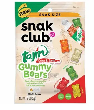 Snak Club Gummy Bear Rings Tajin 57G