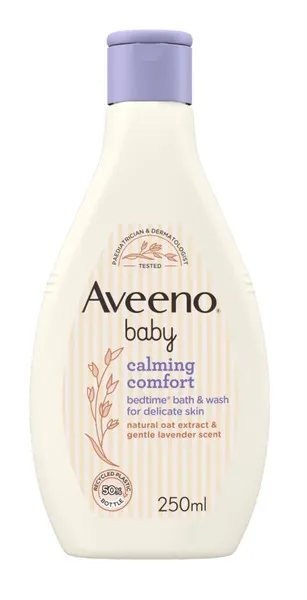 Aveeno Baby Calming Comfort Bedtime Bath & Wash 250Ml