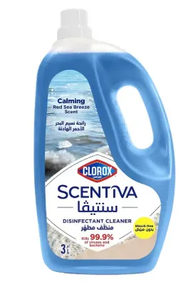 Clorox Scentiva Disinfectant Cleaner Red Sea Breeze 3L