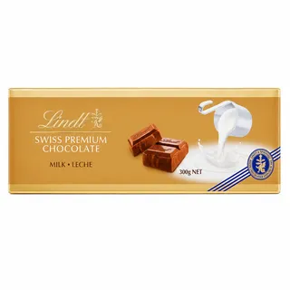 Lindt Swiss Premium Chocolate Milk-Leche 300G