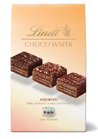 Lindt Choco Wafer Assorted Chocolate 10X138G