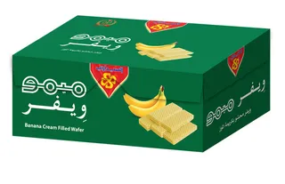 Al Seedawi Mimo Wafer Filled With Banana Flavored Cream 12's