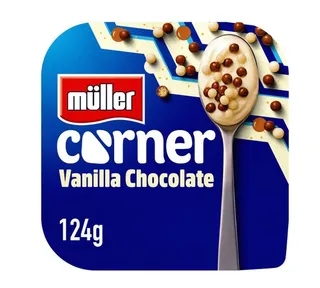 Muller Corner Crunch Vanilla Chocolate Balls In Yogurt 124G