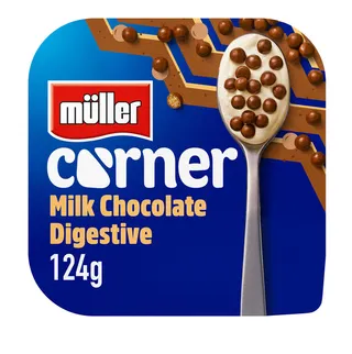 Muller Corner Crunchy Chocolate Digestive In Yogurt 124G