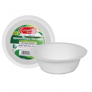 Excell Biodegradable Bowl 300Ml 25's