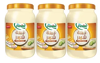 بينار جبنة شيدر قابلة للدهن 200X3 جم
