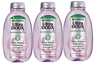 Garnier Ultra Doux Rice Water Shampoo 3X400Ml