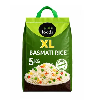 Pure Foods Basmati Xl Rice 5Kg