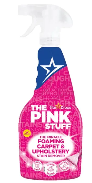 Stardrops Pink Stuff Foaming Carpet & Upholstery Stain Remover 500Ml