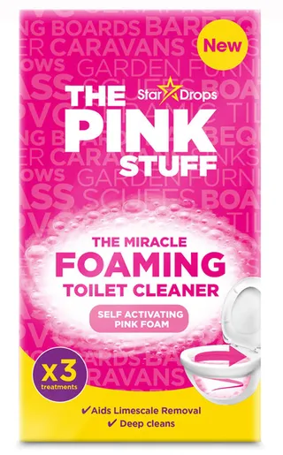 Stardrops Pink Stuff Foaming Toilet Cleaner 3X100G