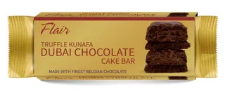 Flair Truffle Kunafa Dubai Chocolate Cake Bar 55G
