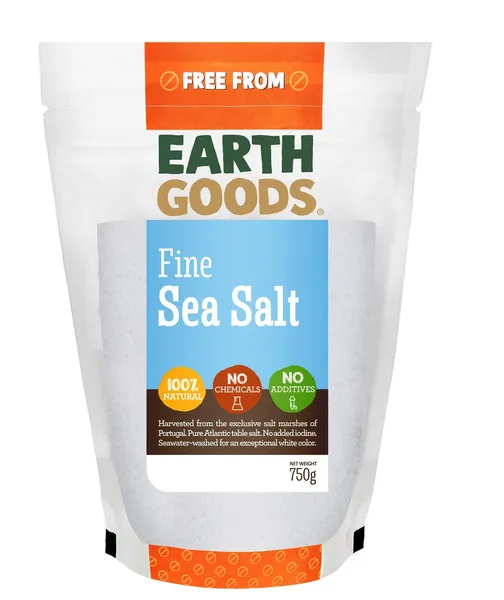 Earth Goods Fine Sea Salt 750G