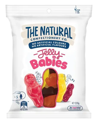 The Natural Confectionaery Co. Jelly Babies 220G
