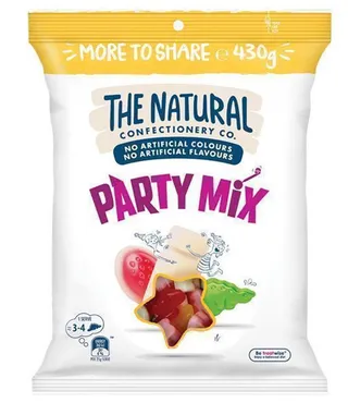 The Natural Confectionaery Co. Party Mix Jelly 430G