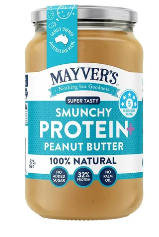 Mayver's Smunchy Protein+ Peanut Butter 375G