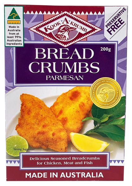 Kook A Krumb Parmesan Breadcrumbs 200G