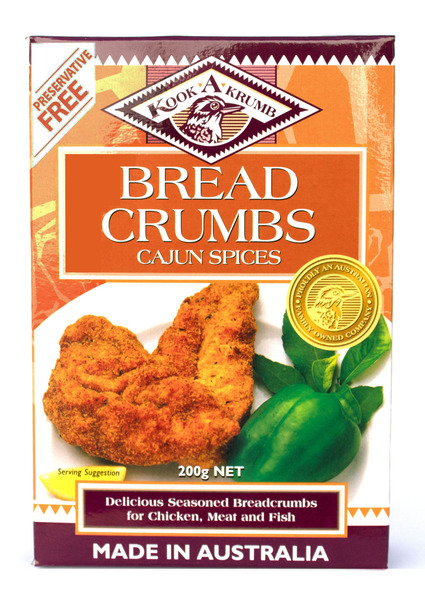 Kook A Krumb Cajun Spices Breadcrumbs 200G