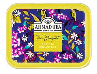 Ahmad Tea English Breakfast Bouquet Caddy