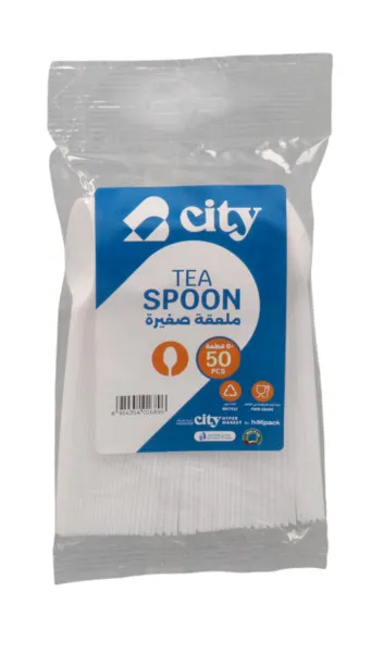 City Plastic Tea Spoon 50Pcs