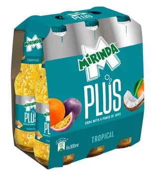 Mirinda Plus Tropical 6X300Ml