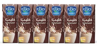 Nadec Chocolate Milk Drink 6X185Ml