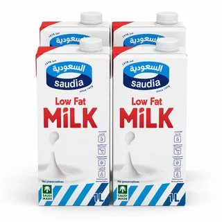 Saudia Low Fat Milk 1L
