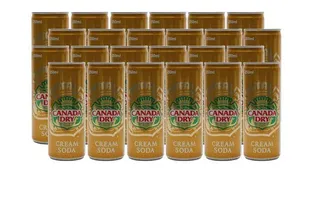 Canada Dry Cream Soda 24X250Ml