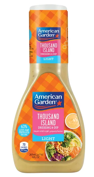 American Garden Thousand Island Dressing & Dip Light 267Ml