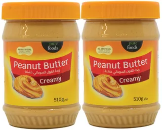 Pure Foods Peanut Butter Creamy 2X510G
