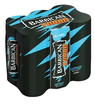 Barbican Turbo Classic Energy Drink 6X240Ml