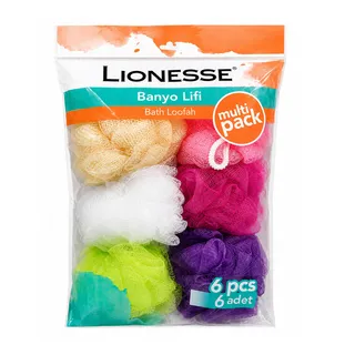Lionesse Bath Sponge 6pcs