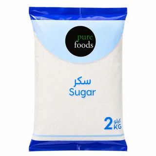 بيور فودز سكر ناعم 2 كجم