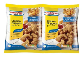 Americana Chicken Nuggets, 2x750g