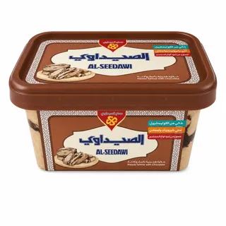 الصيداوي أجود أنواع الحلاوة بالشوكولاتة 500 جم