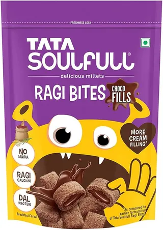 Tata Soulful Ragi Bites Choco Fills 500G