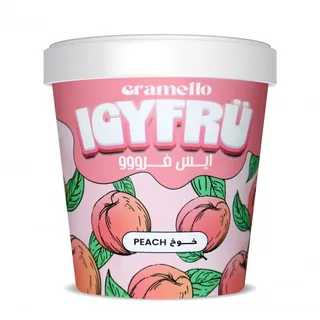 كراميلو آيس فرو آيس كريم خوخ 315 مل