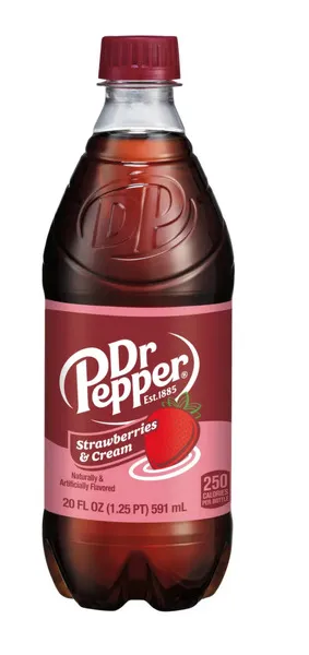 Dr. Pepper Strawberry & Cream 591Ml