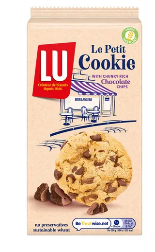 Lu Le Petit Cookie With Chocolate Chips 184G