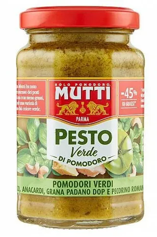 Mutti Pesto Di Pomodoro Verde Paste Sauce 180G