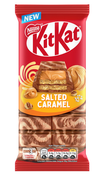 Kit Kat Salted Caramel Chocolate Bar 99G