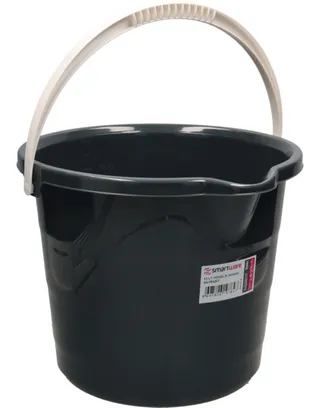 Smartware Plastic Bucket Anthracite 13L