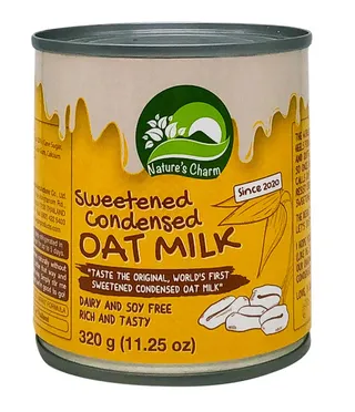 Nature's Charm Sweetened Condensed Oat Milk 320G