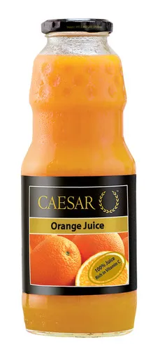 Caesar Orange Juice Bottle