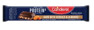 Canderel Protein Dark Chocolate With Cereals & Almonds 27G