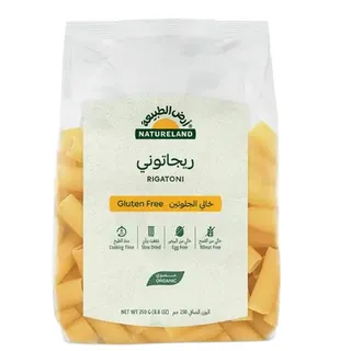 Natureland Gluten Free Rigatoni Pasta 250G