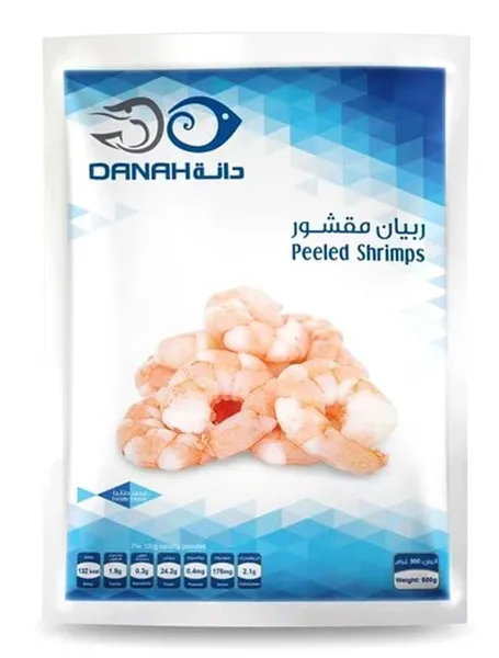 دانا روبيان مقشر متوسط ??الحجم 500 جم