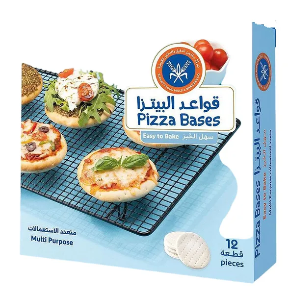 شركة المطاحن الكويتية قواعد بيتزا متعددة الاستخدامات 600 جم