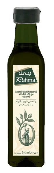 Rahma Refined Spanish Olive Pomace Oil With Extra Virgin Olive Oil 250Ml