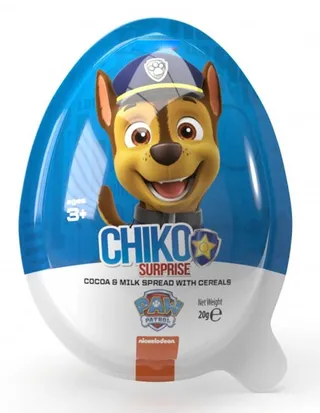 Nickelodeon Chiko Surprise Milk Chocolate Egg 20G